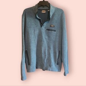 L.L. Bean Sweater Fleece 1/4 Snap Pullover
